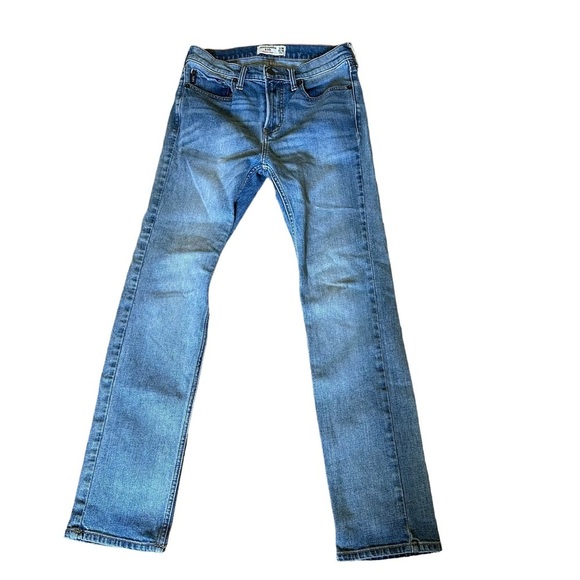 Abercrombie Kids Skinny Jean Blue Size Slim 15/16. - Picture 5 of 10